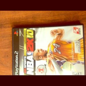PlayStation 2 game nba 2k10